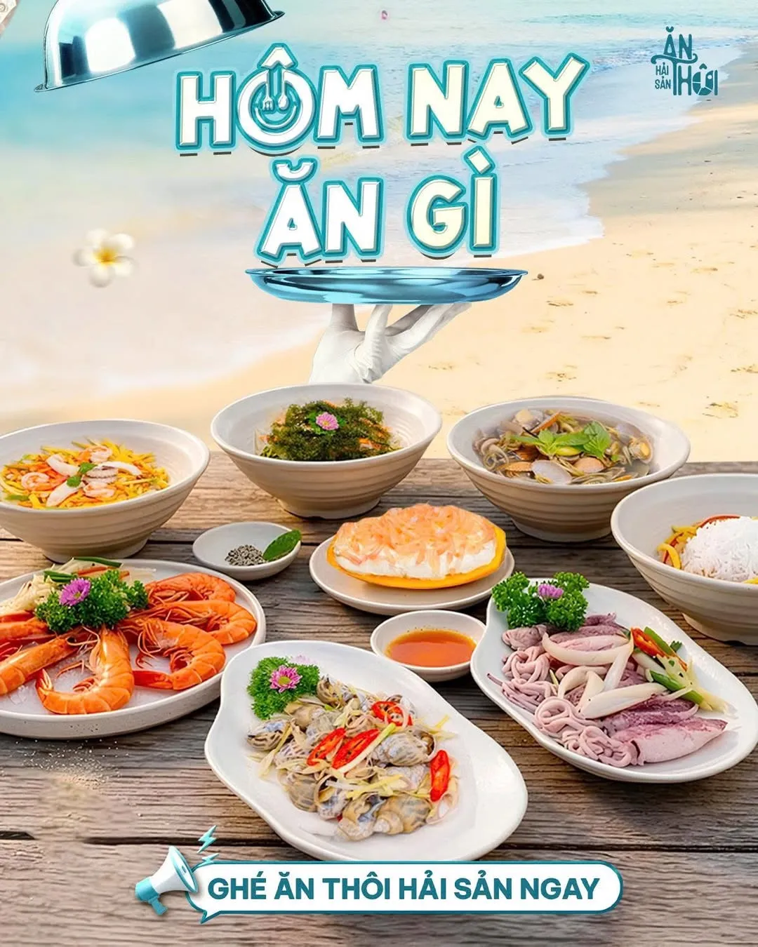 WHAT TO EAT TODAY? COME TO ENJOY DELICIOUS SEAFOOD!